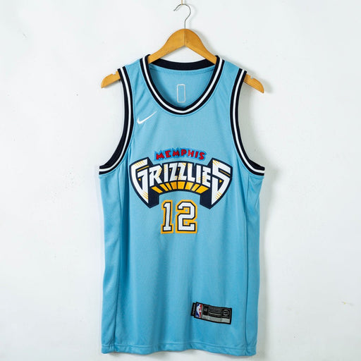 #12 MorantMemphis Grizzlies 2021 city jersey blue (stitched) גופיית כדורסל - Sport&more