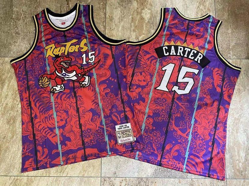 #15 Carter Toronto Raptors Year of the Tiger totem jersey גופיית כדורסל - Sport&more