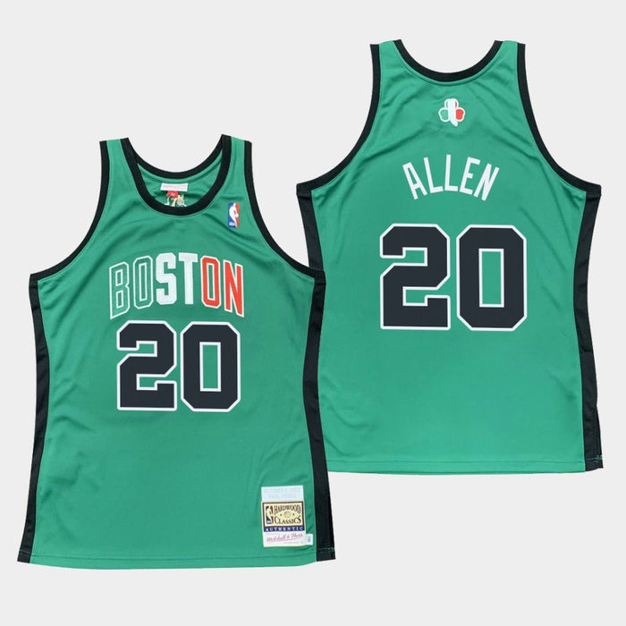 #20 Ray Allen Boston Celtics M&N authentic jersey green גופיית כדורסל - Sport&more