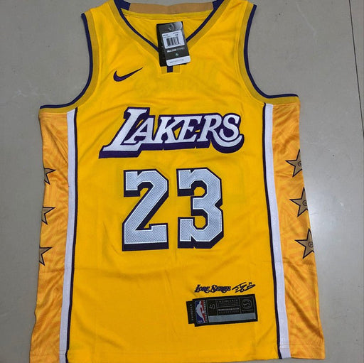 #23 James 2020 lakers city Authentic גופיית כדורסל - Sport&more