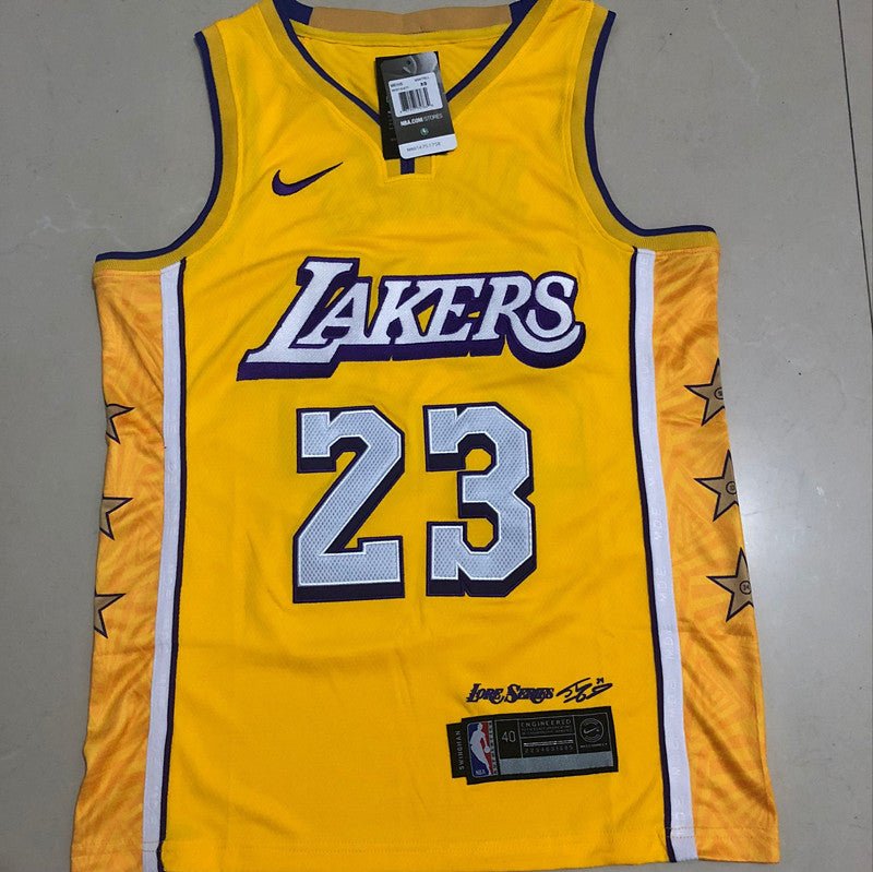 #23 James 2020 lakers city Authentic גופיית כדורסל - Sport&more