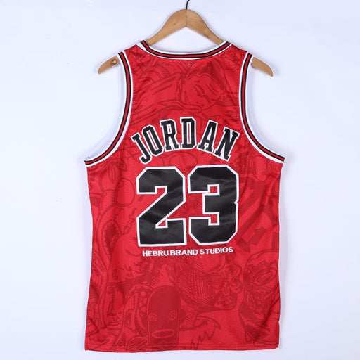 #23 Jordan 1995-96 Chicago Bulls Hebru Brantley X M&N jersey red - Sport&more