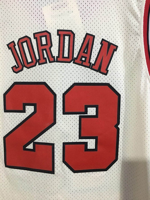 #23 Jordan bulls M&N jersey beige גופיית כדורסל - Sport&more