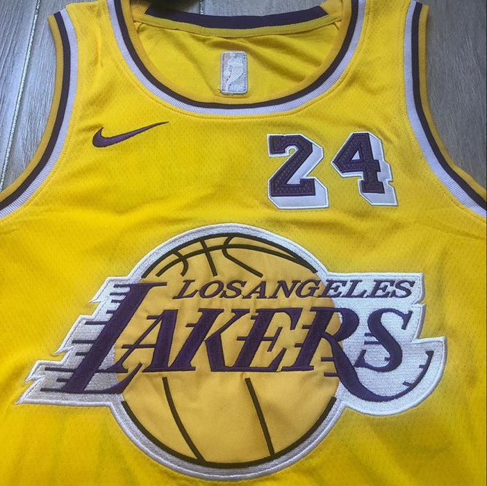 #24 Bryant Lakers 78-20 Commemorative Edition Authenic jersey gold גופיית כדורסל - Sport&more