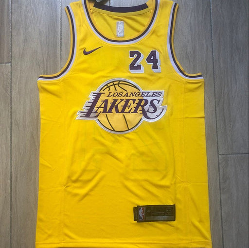 #24 Bryant Lakers 78-20 Commemorative Edition Authenic jersey gold גופיית כדורסל - Sport&more