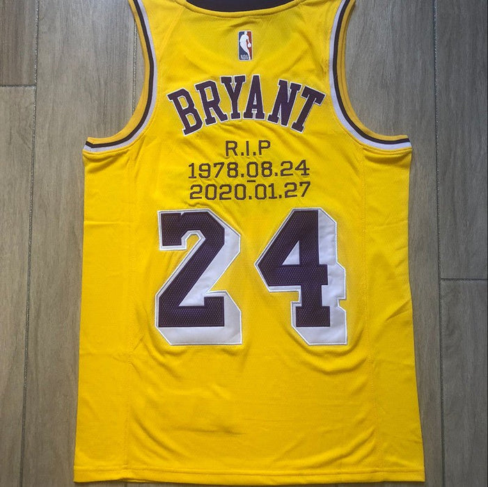 #24 Bryant Lakers 78-20 Commemorative Edition Authenic jersey gold גופיית כדורסל - Sport&more