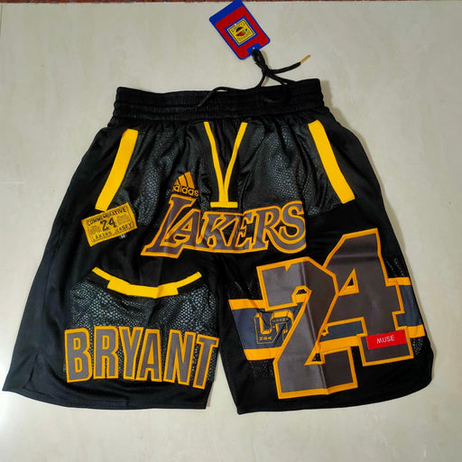 #24 Bryant Lakers just don shorts black - Sport&more