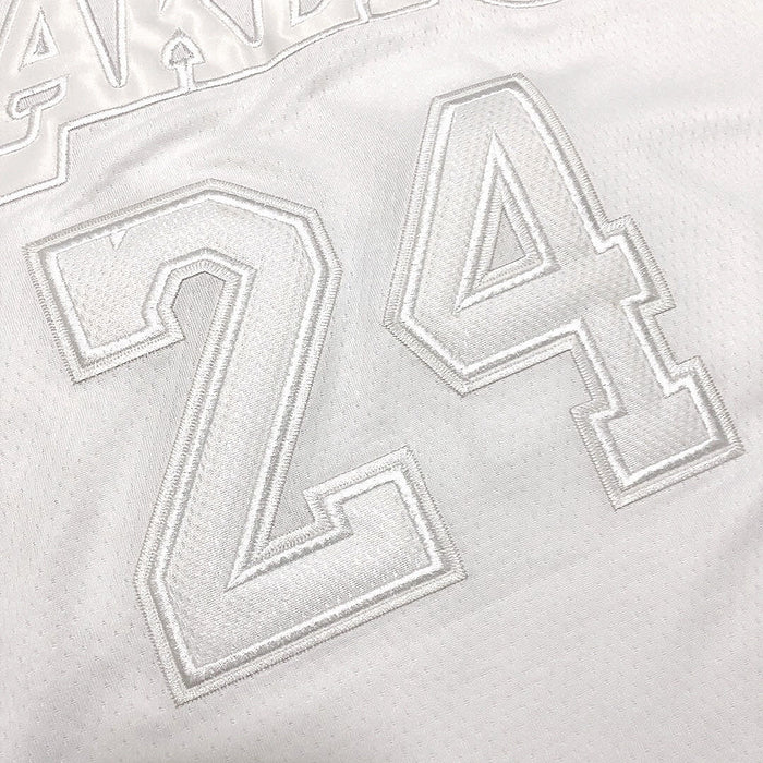 #24 Bryant Lakers Triple White Authentic jersey גופיית כדורסל - Sport&more