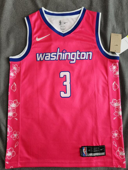 #3 Beal Washington Wizards 2022-23 Cherry Blossom City Pink Jersey - Sport&more