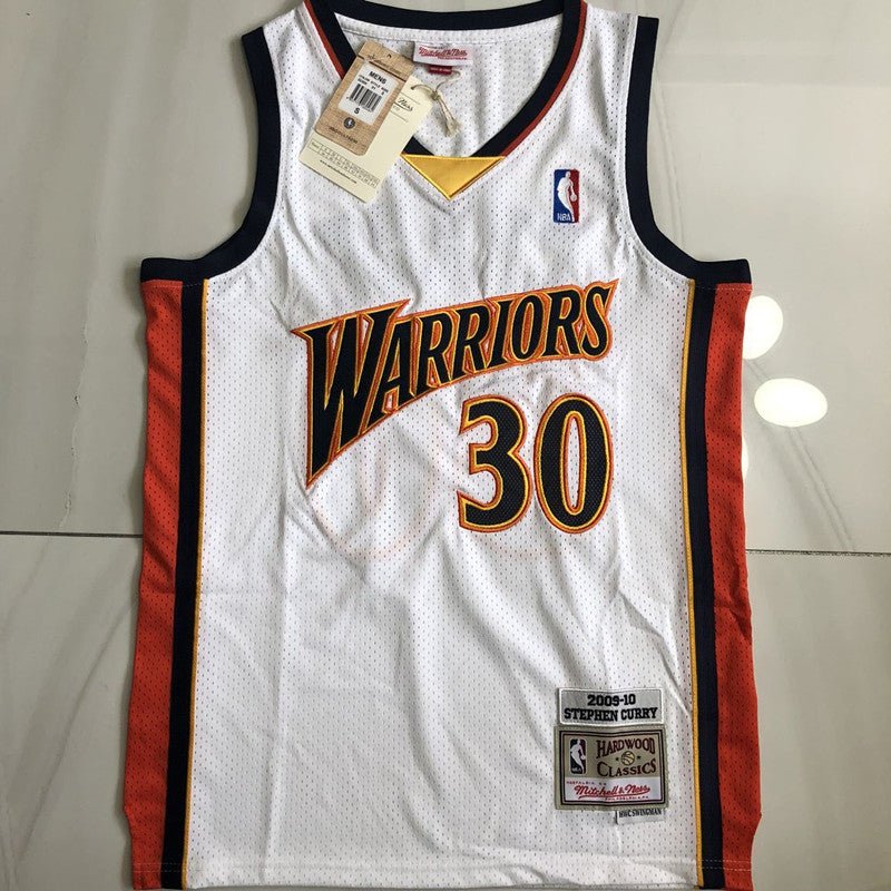 #30 Curry 2009-10 Golden State Warriors Authentic jersey white גופיית כדורסל - Sport&more