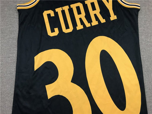 #30 Curry Warriors Big Face M&N jersey black גופיית כדורסל - Sport&more