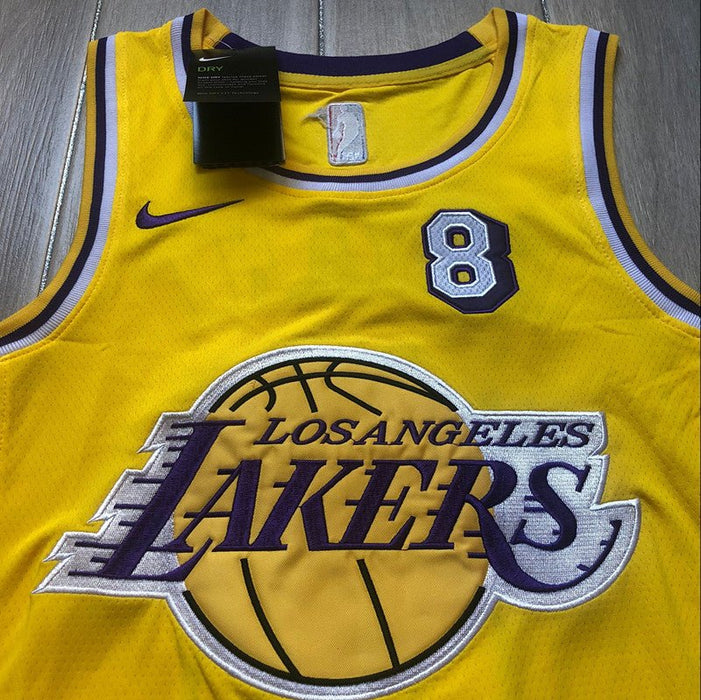 #8 Bryant Lakers 78-20 Commemorative Edition Authenic jersey gold גופיית כדורסל - Sport&more