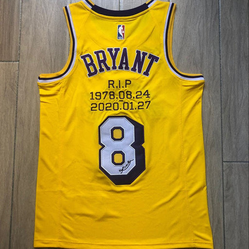 #8 Bryant Lakers 78-20 Commemorative Edition Authenic jersey gold גופיית כדורסל - Sport&more