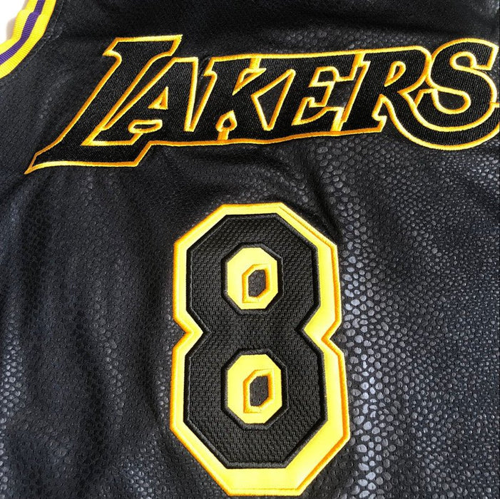 Angeles Lakers Kobe Front #8 back #24 black Authentic jersey גופיית כדורסל - Sport&more