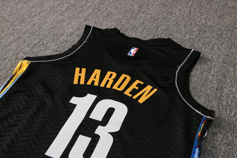 BROOKLYN NETS #13 JAMES HARDEN 2021 BLACK CITY JERSEY גופיית כדורסל - Sport&more