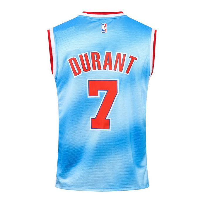 Brooklyn Nets #7 Kevin Durant 2021 Blue Throwback Jersey גופיית כדורסל - Sport&more