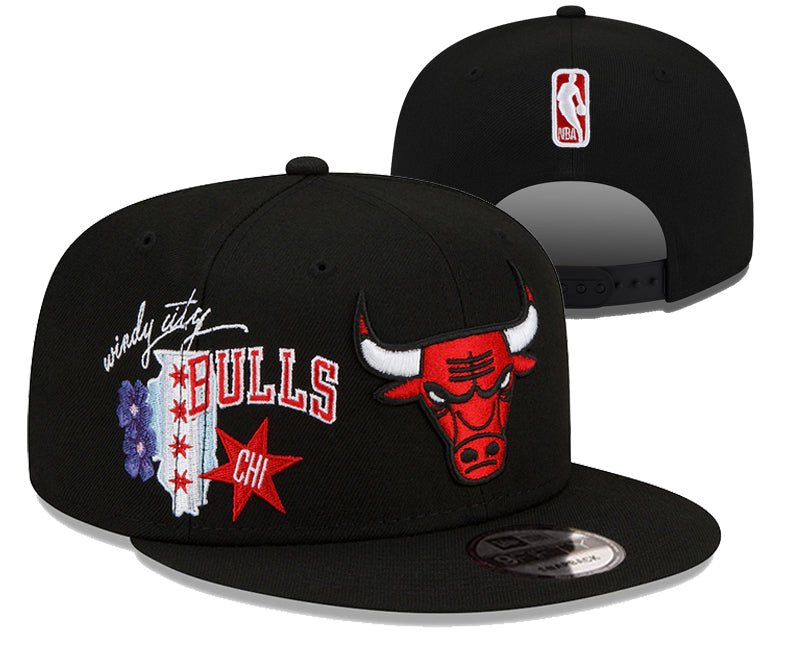 Chicago Bulls  כובע של קבוצת הכדורסל שחור