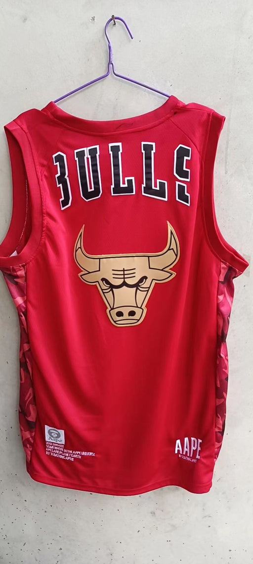 Chicago Bulls x AAPE jersey red - Sport&more