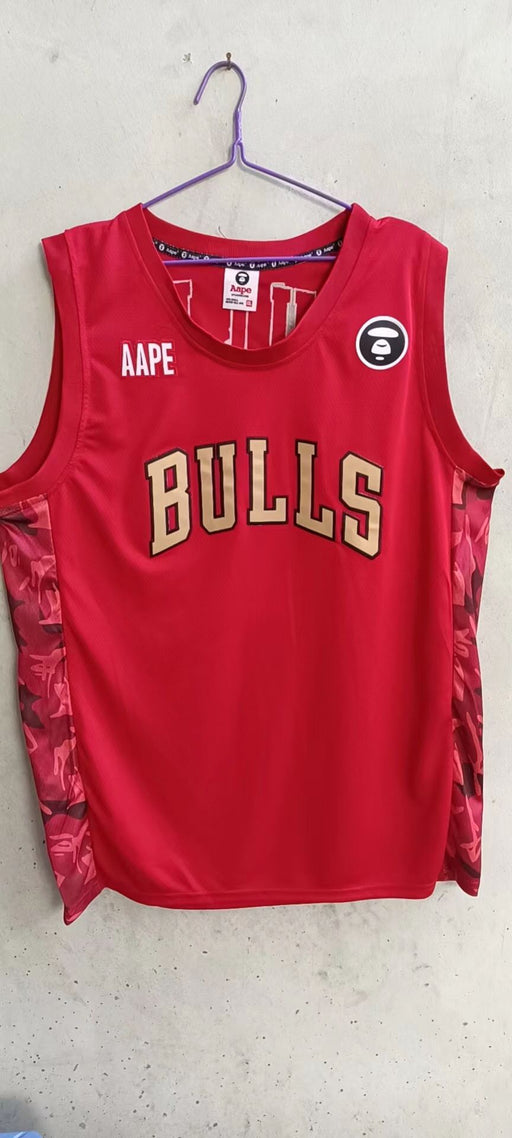 Chicago Bulls x AAPE jersey red - Sport&more