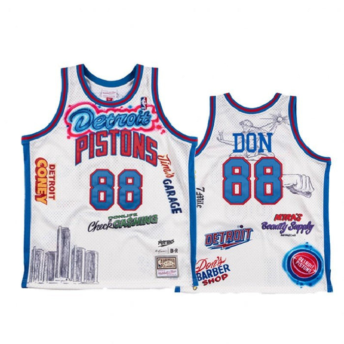 Detroit Pistons BR Remix Big Sean #88 Don Jersey גופיית כדורסל - Sport&more