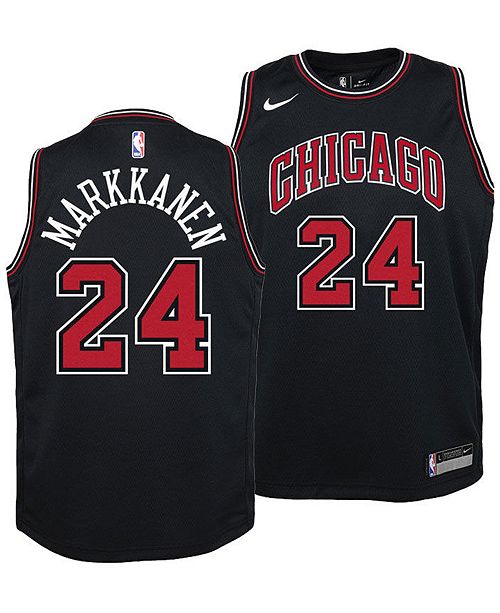 גופיית כדורסל Lauri Markkanen Chicago Bulls Statement Swingman Jersey - Sport&more