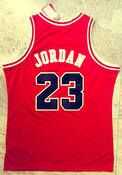 Jordan 1985-1985 M&N Authentic jersey red גופיית כדורסל - Sport&more