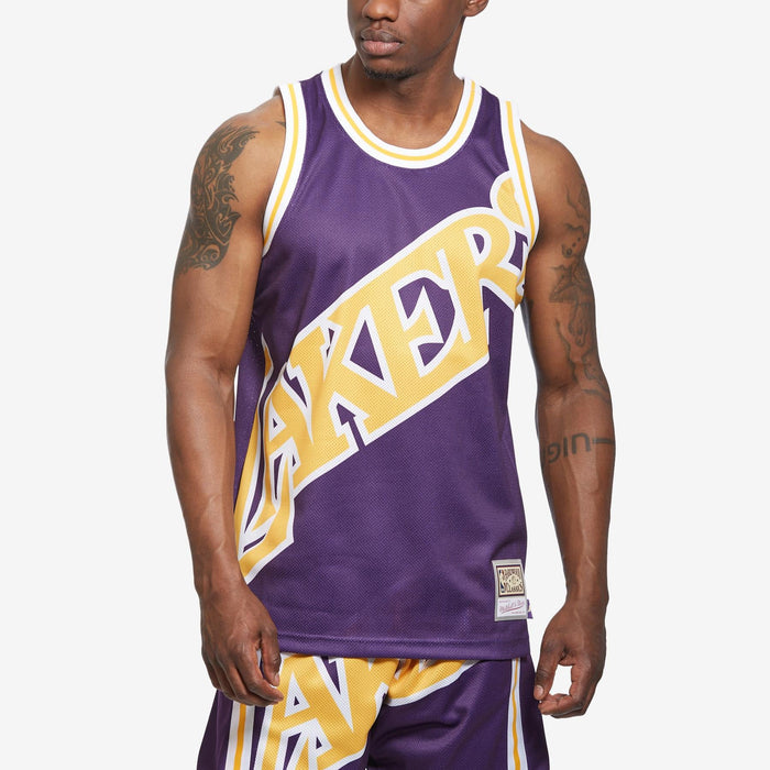 Lakers Big Face M&N jersey purple גופיית כדורסל - Sport&more