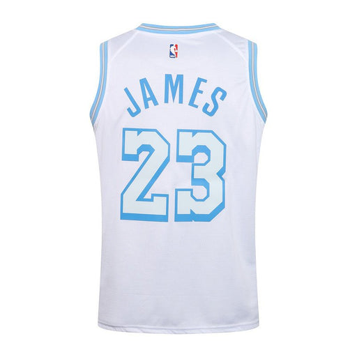 LeBron James #23 Los Angeles Lakers 2021 White City Edition Swingman Jersey גופיית כדורסל - Sport&more