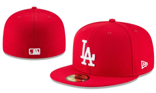 Los Angeles Dodgers 59 Fifty MLB כובע בייסבול אדום