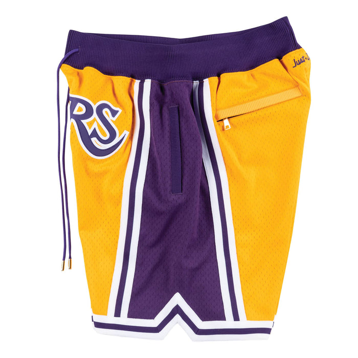 Los Angeles Lakers 1996-97 Just ★ done מכנס כדורסל‏ במלאי מעודכן - Sport&more