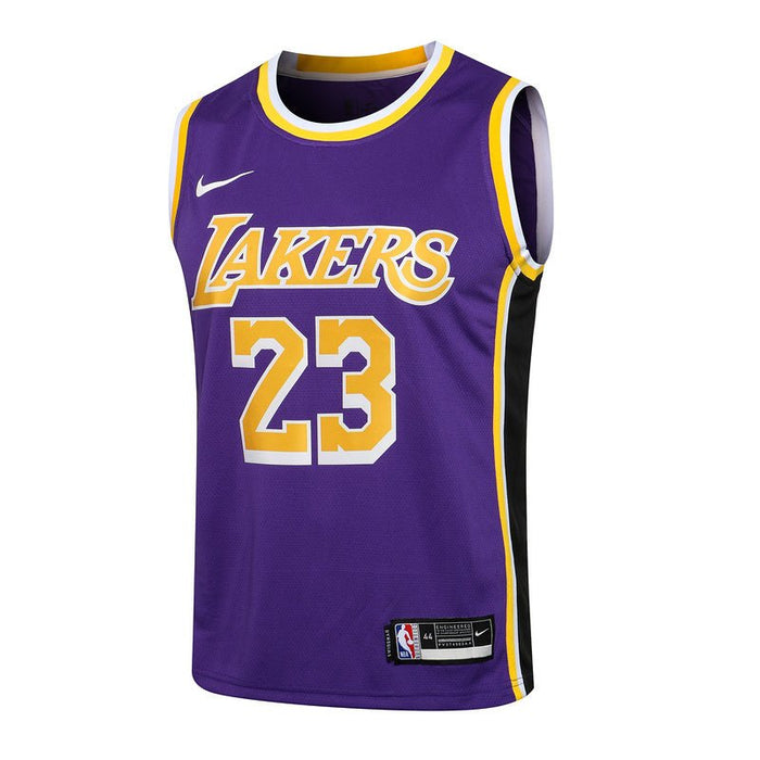 Los Angeles Lakers #23 LeBron James Purple Swingman Jersey גופיית כדורסל - Sport&more