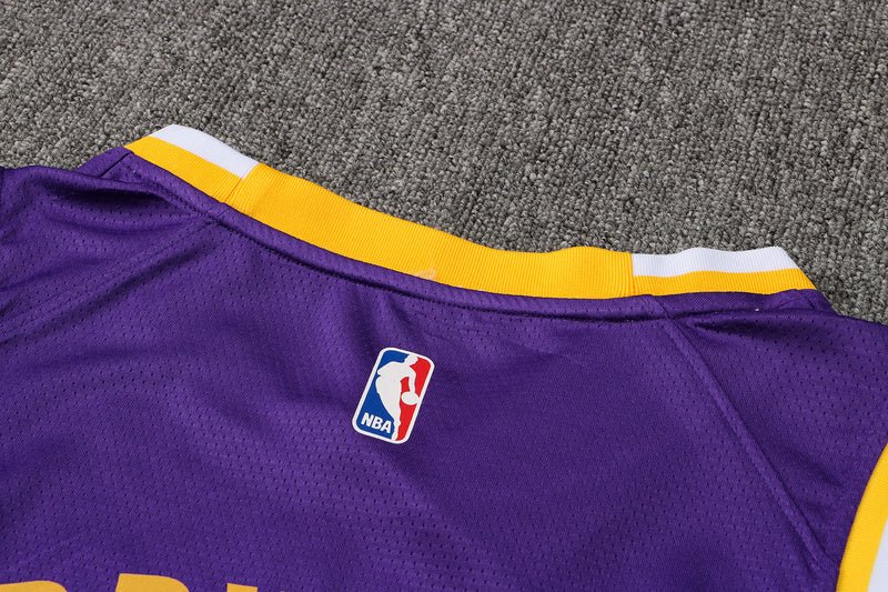 Los Angeles Lakers #24 Kobe Bryant Purple Swingman Jersey גופיית כדורסל - Sport&more