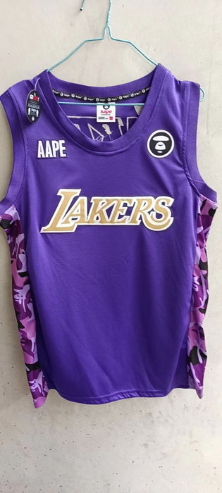 Los Angeles Lakers x AAPE jersey purple - Sport&more