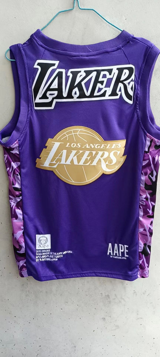 Los Angeles Lakers x AAPE jersey purple - Sport&more