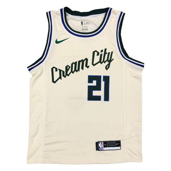 Milwaukee Bucks City Edition Swingman Jersey 21 גופיית כדורסל - Sport&more