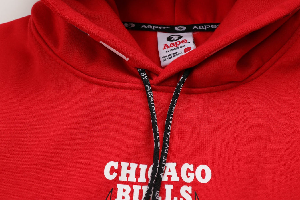 NBA x AAPE Hoodie (Limited Edition) Chicago Bulls קפוצ'ון של קבוצת הכדורסל - Sport&more