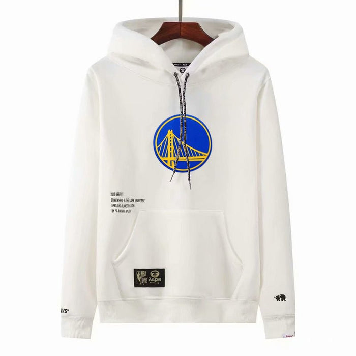 NBA x AAPE Hoodie (Limited Edition) Golden State Warriors קפוצ'ון של קבוצת הכדורסל - Sport&more