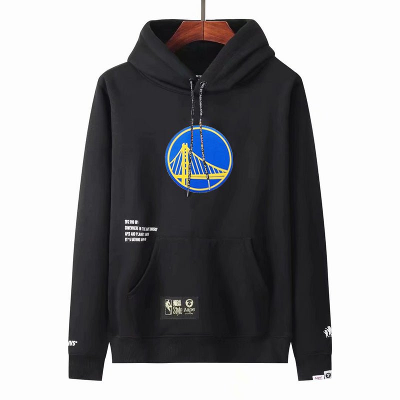 NBA x AAPE Hoodie (Limited Edition) Golden State Warriors קפוצ'ון של קבוצת הכדורסל - Sport&more