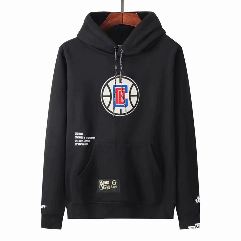 NBA x AAPE Hoodie (Limited Edition) Los Angeles Clippers קפוצ'ון של קבוצת הכדורסל - Sport&more