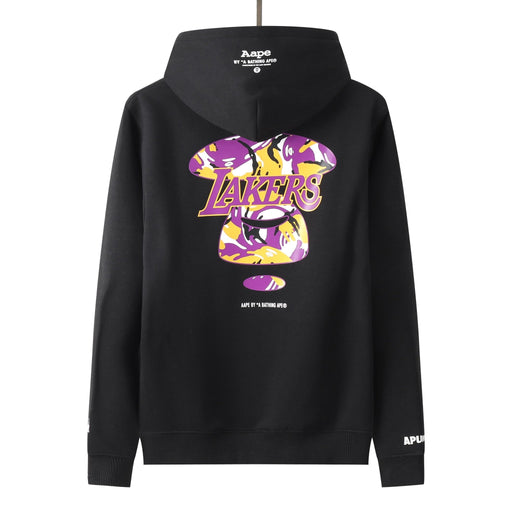 NBA x AAPE Hoodie (Limited Edition) Los Angeles Lakers קפוצ'ון של קבוצת הכדורסל - Sport&more