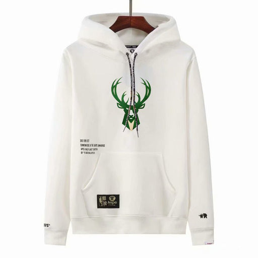 NBA x AAPE Hoodie (Limited Edition) Milwaukee Bucks קפוצ'ון של קבוצת הכדורסל - Sport&more