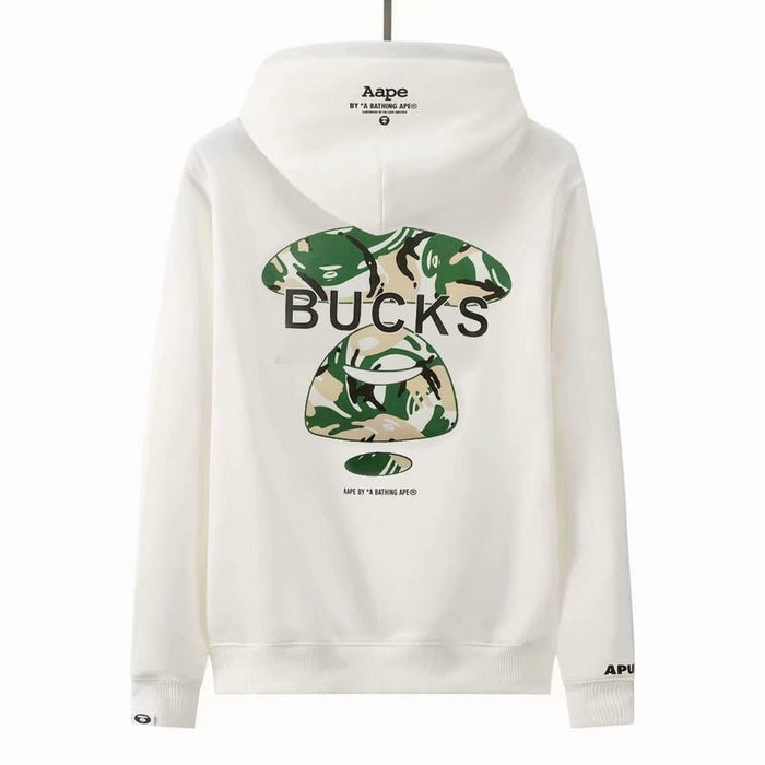 NBA x AAPE Hoodie (Limited Edition) Milwaukee Bucks קפוצ'ון של קבוצת הכדורסל - Sport&more