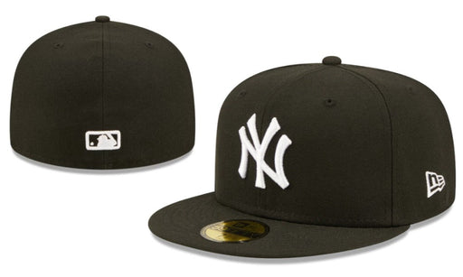 New York Yankees 59 Fifty MLB כובע בייסבול שחור