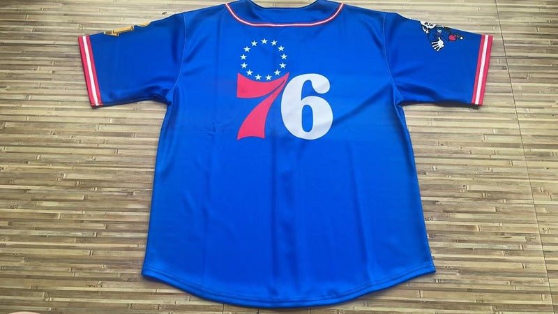 Philadelphia 76ers sleeve jersey blue - Sport&more