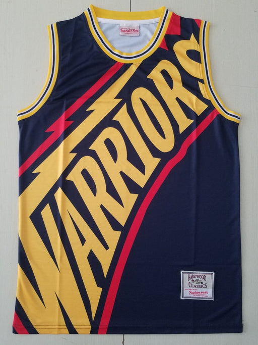 Warriors Big Face M&N jersey black גופיית כדורסל - Sport&more